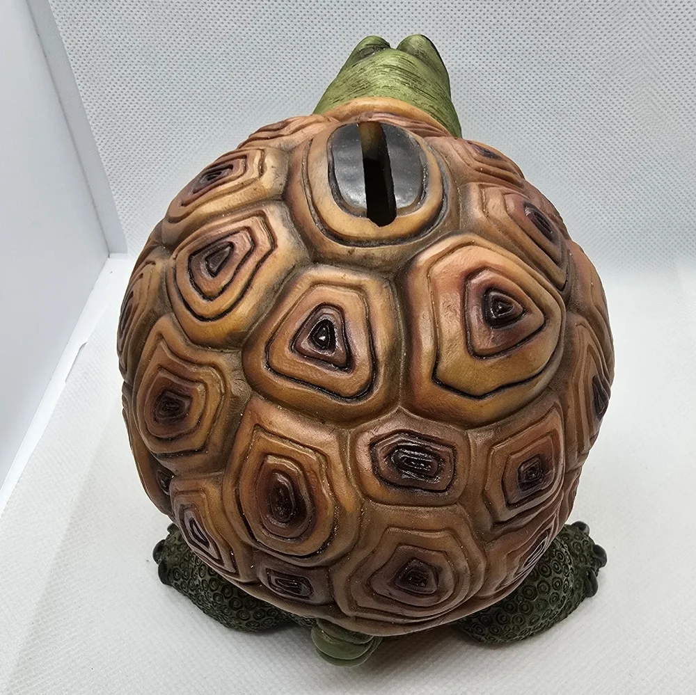 Vintage Swibco Turtle Piggy Bank Animal Reptile Piggy Bank Funny